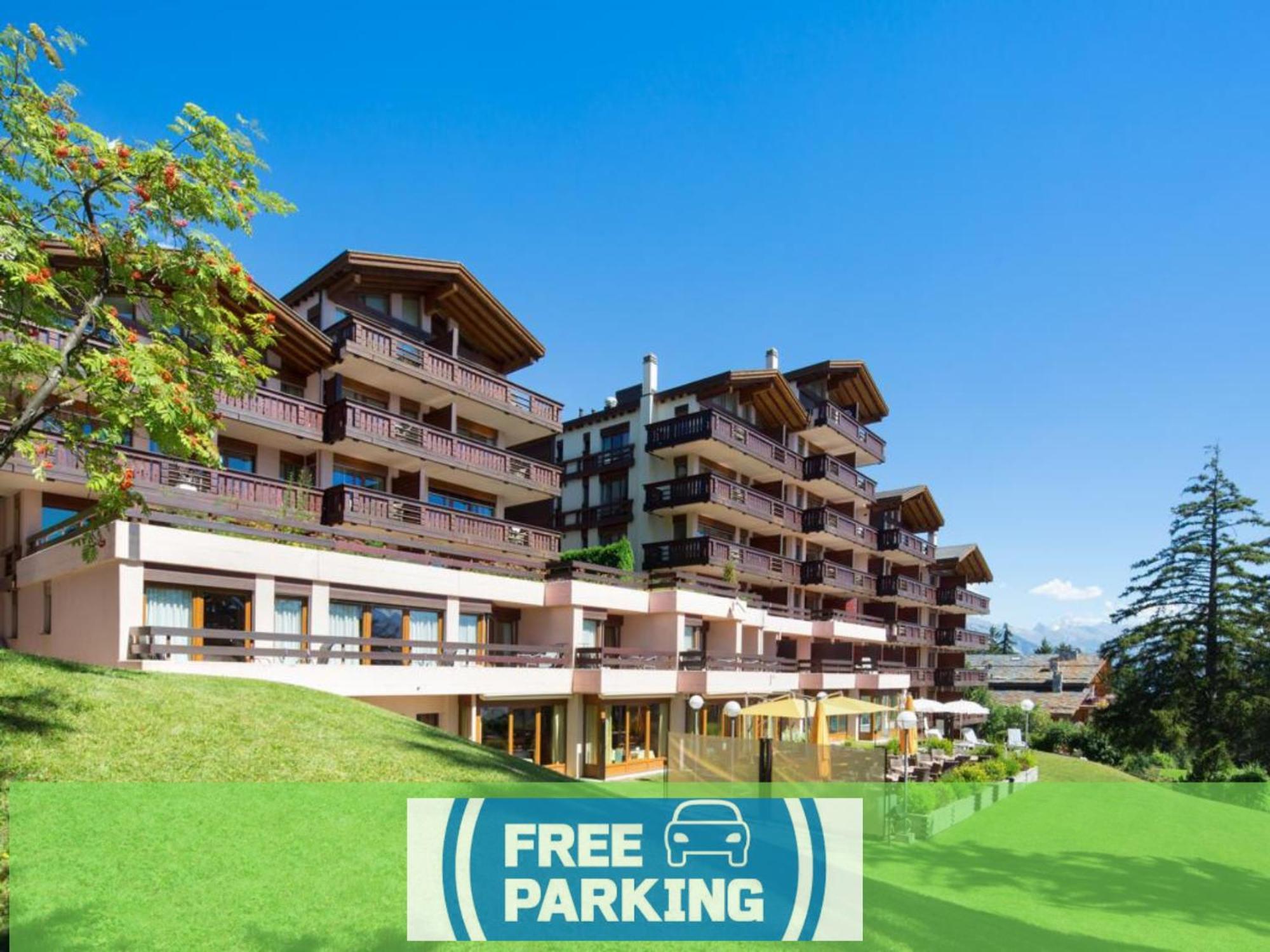Aparthotel Helvetia Crans-Montana Luaran gambar