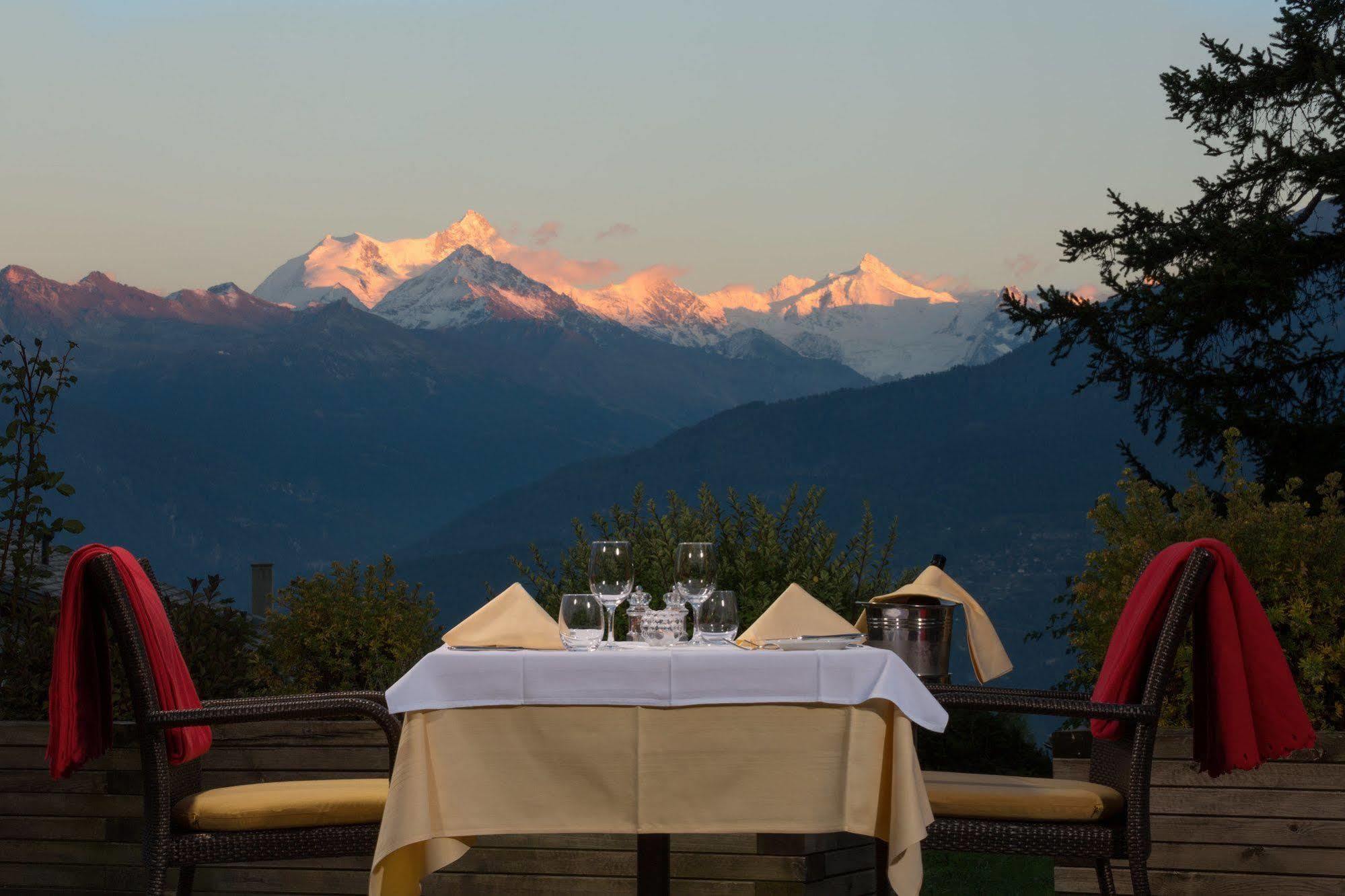 Aparthotel Helvetia Crans-Montana Luaran gambar