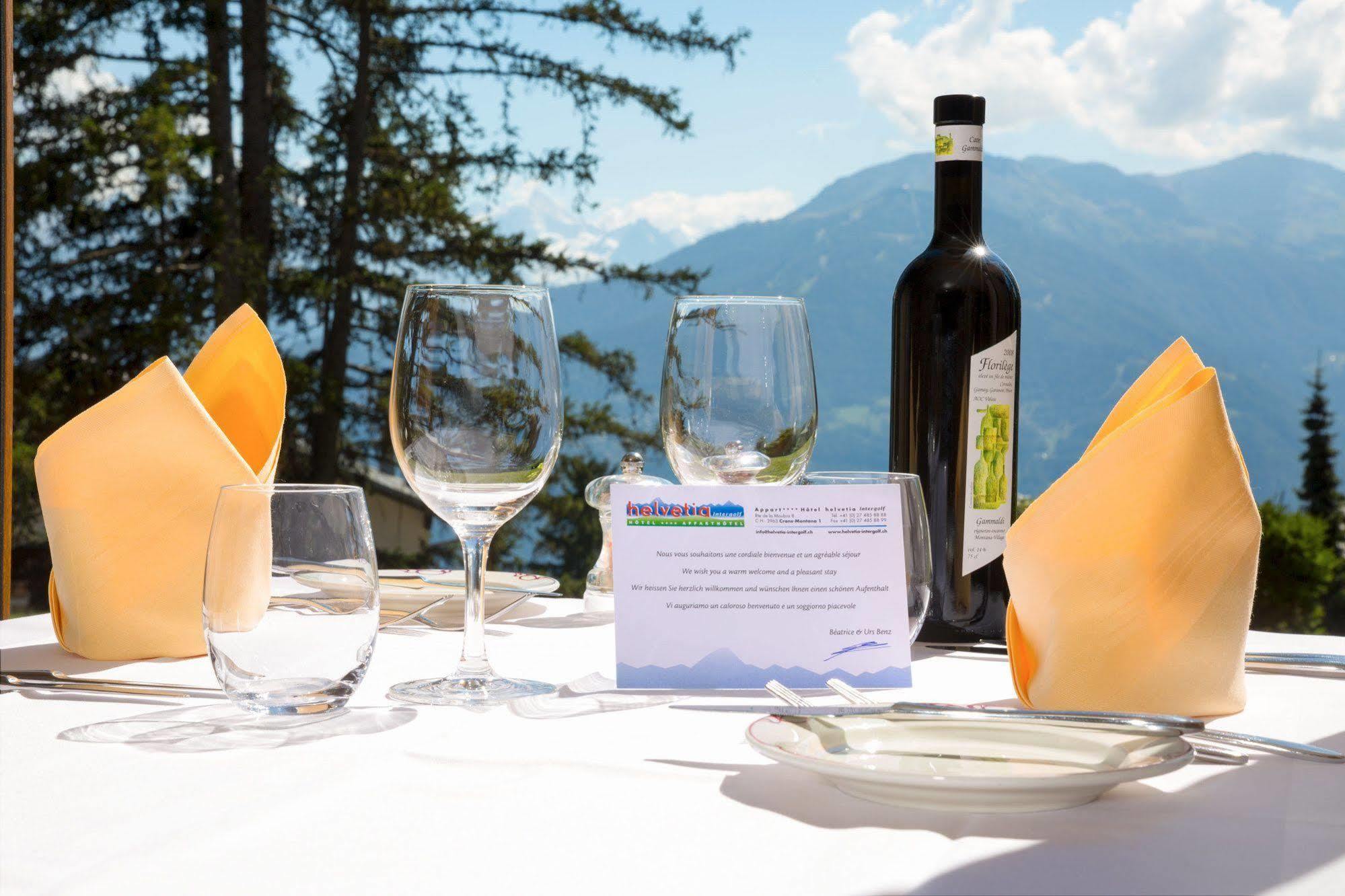 Aparthotel Helvetia Crans-Montana Luaran gambar
