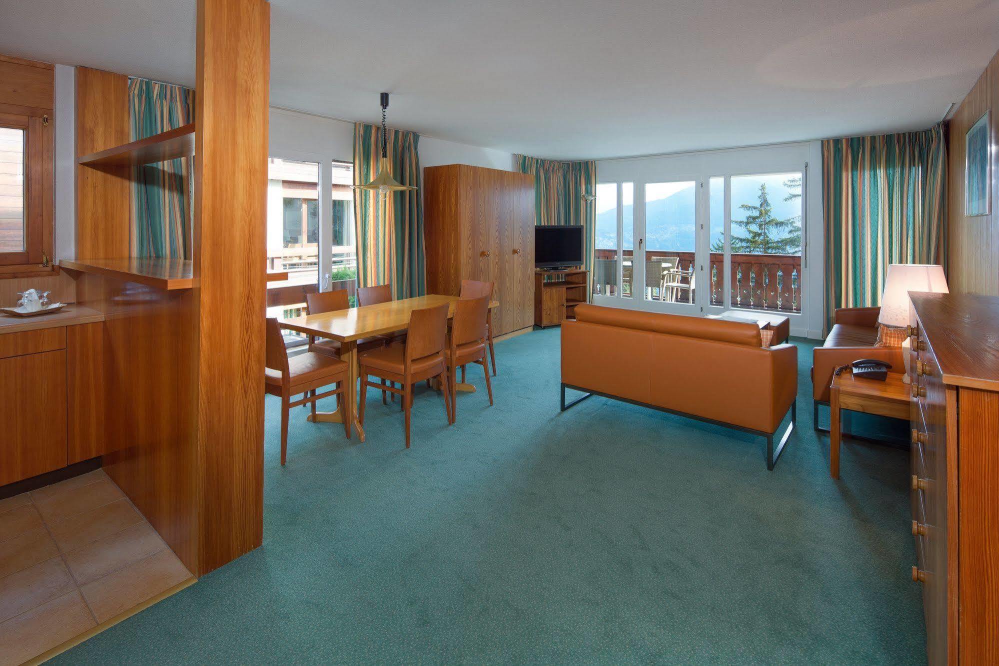 Aparthotel Helvetia Crans-Montana Luaran gambar
